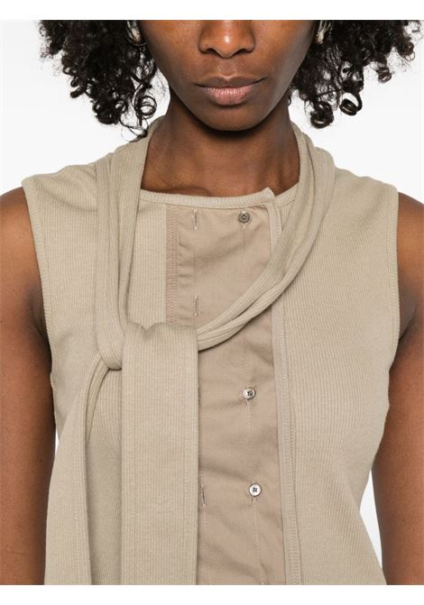 top asymmetrical fotted donna salvia LEMAIRE | TS0004 LJ1030GR609